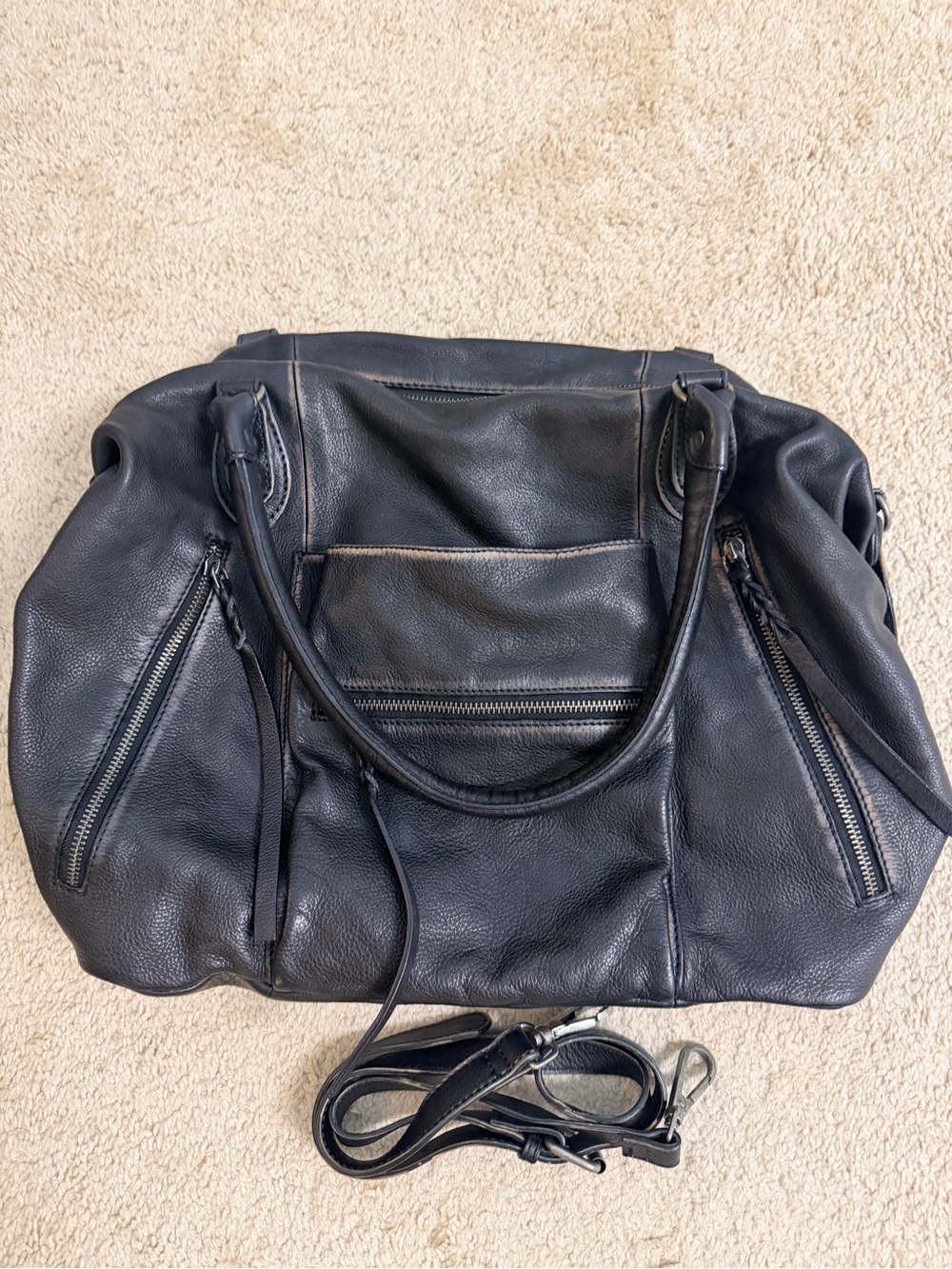 Free People / We The Free Emerson Tote Bag - Coal